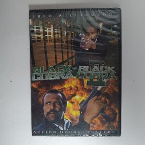 Action Double Feature Black Cobra + Black Cobra DVD Video New Old Stock Sealed